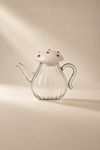 Forest Fable Clear Glass Teapot