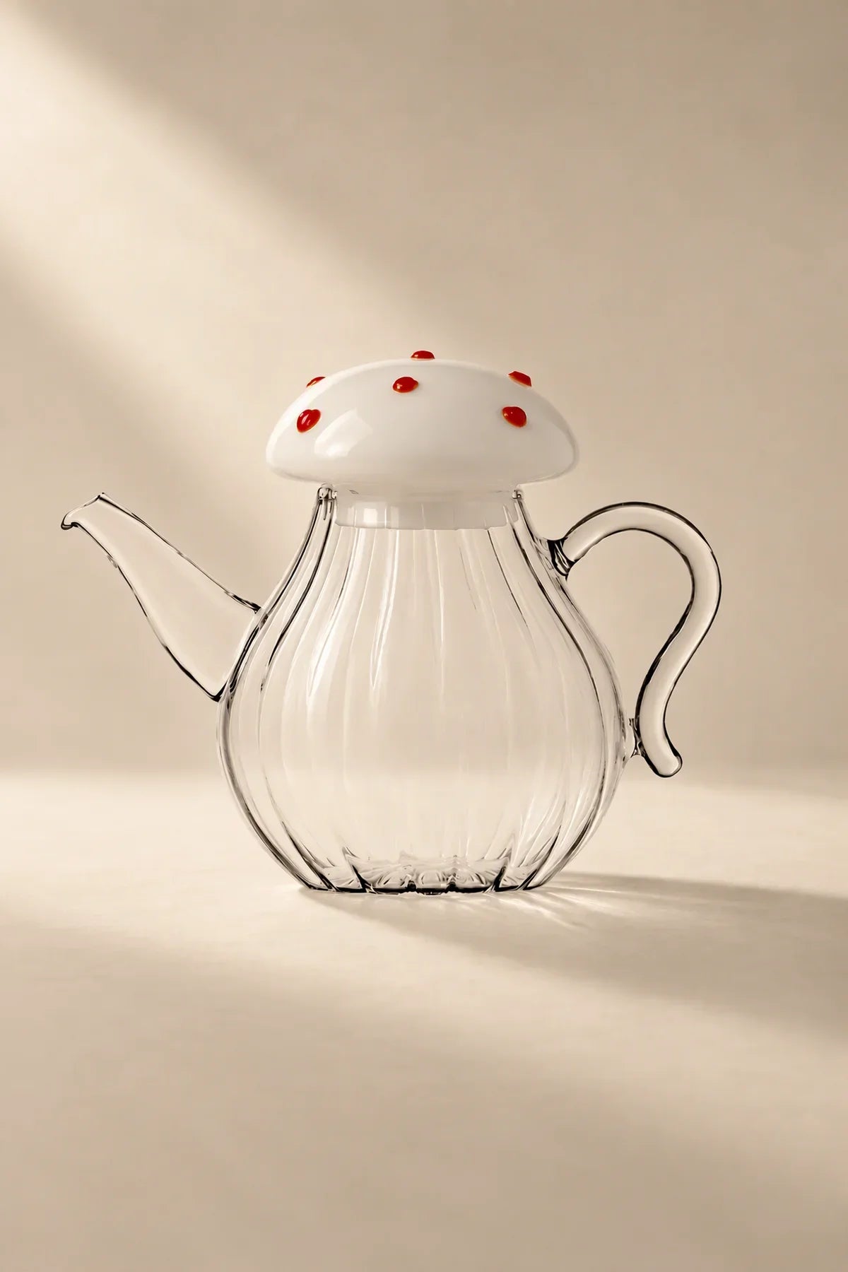 Forest Fable Clear Glass Teapot
