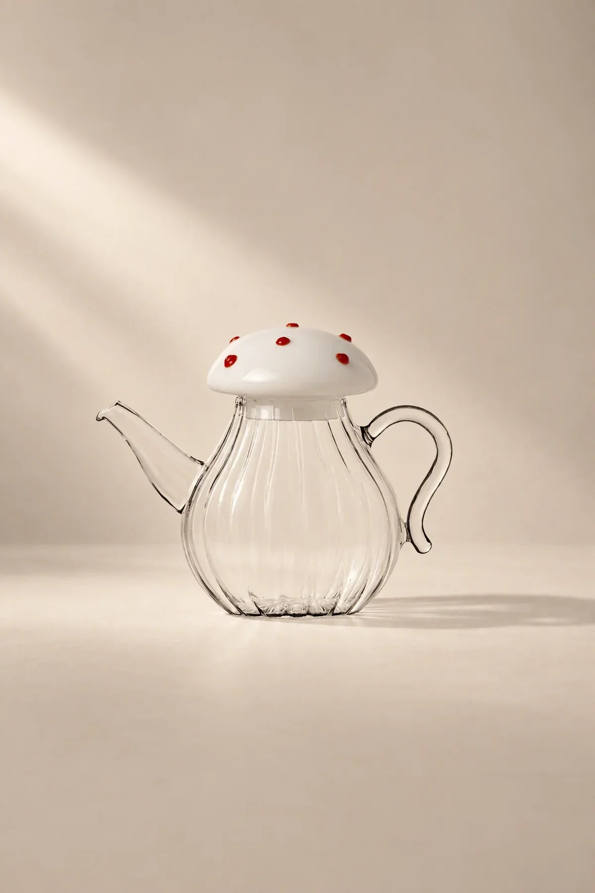 Forest Fable Clear Glass Teapot