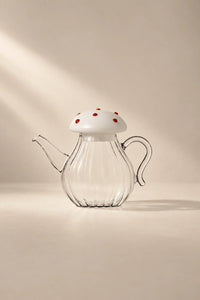 Forest Fable Clear Glass Teapot