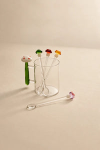 Fairy Ring Clear Borosilicate Glass Mug