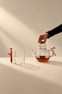 Fairy Ring Clear Borosilicate Glass Mug