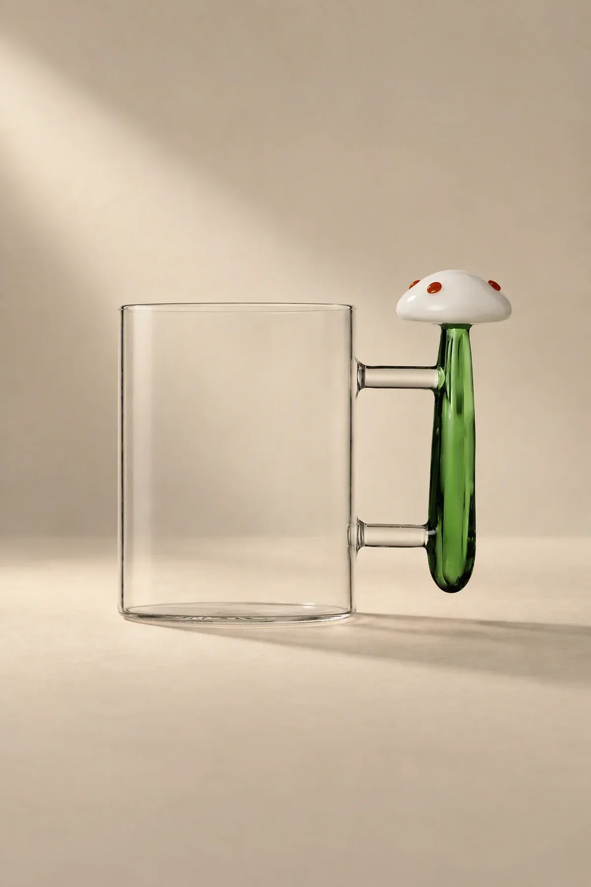 Fairy Ring Clear Borosilicate Glass Mug