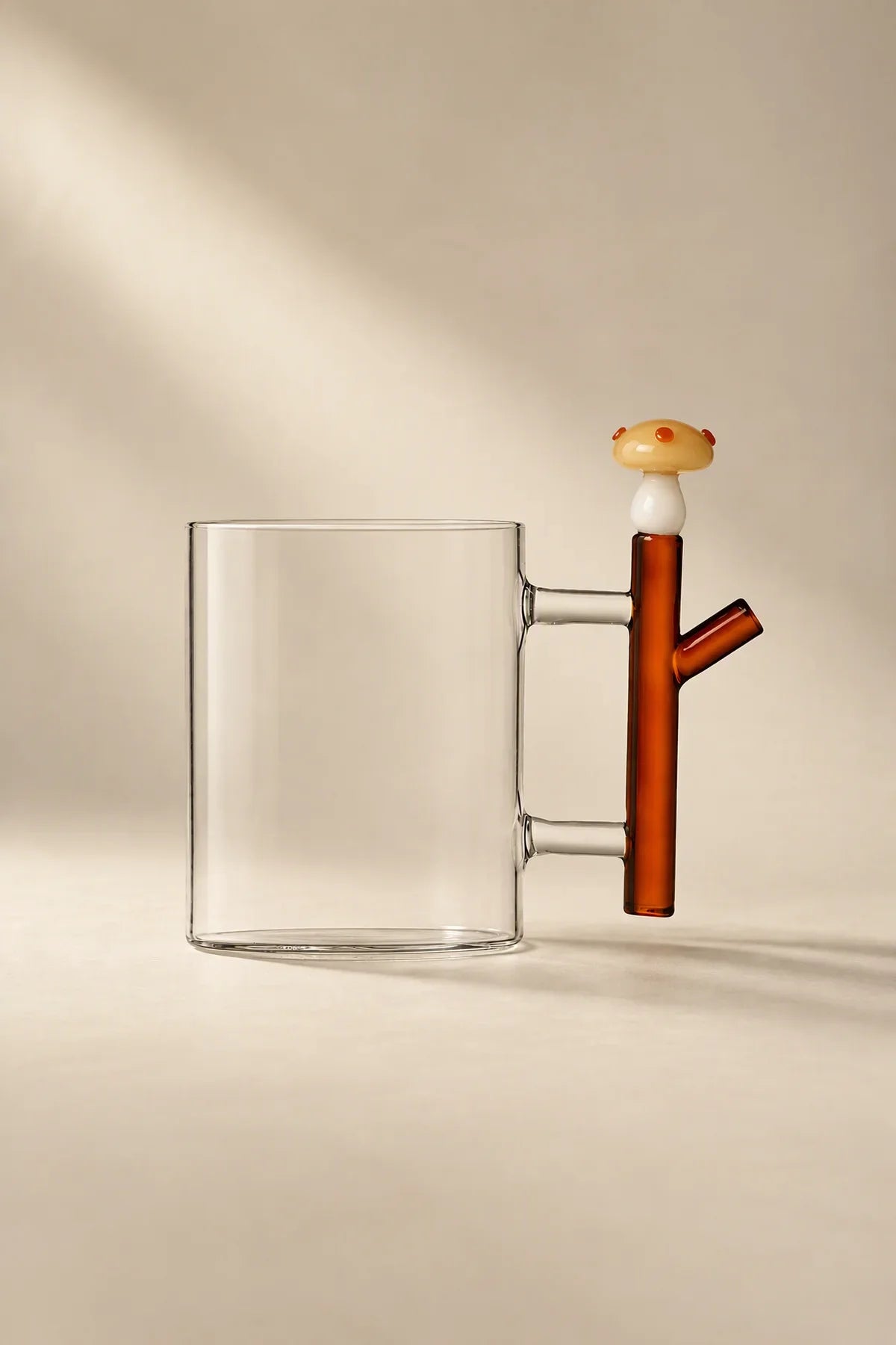 Fairy Ring Clear Borosilicate Glass Mug