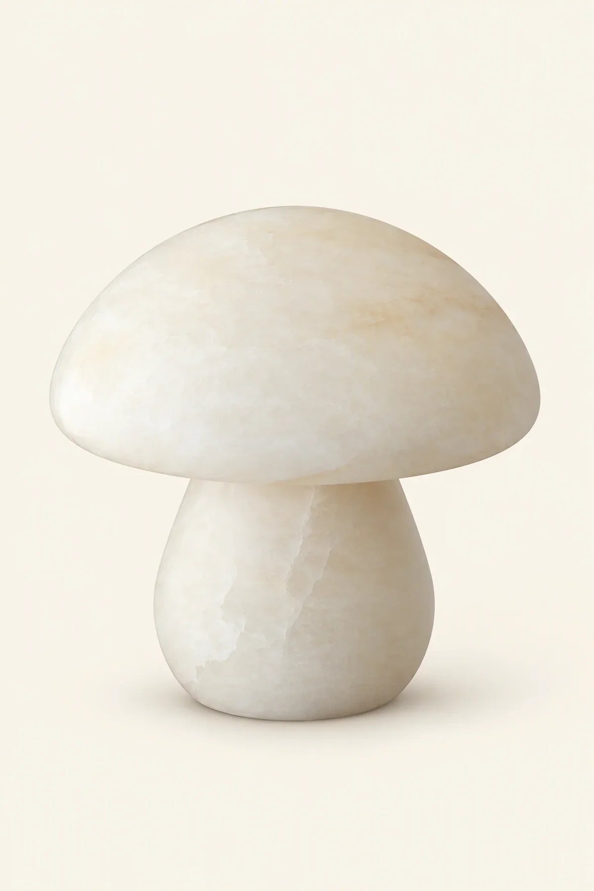 Forest Spore Ivory Alabaster Stone Table Lamp
