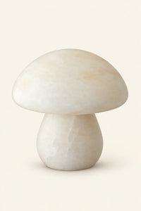 Forest Spore Ivory Alabaster Stone Table Lamp