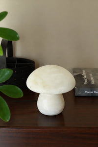 Forest Spore Ivory Alabaster Stone Table Lamp