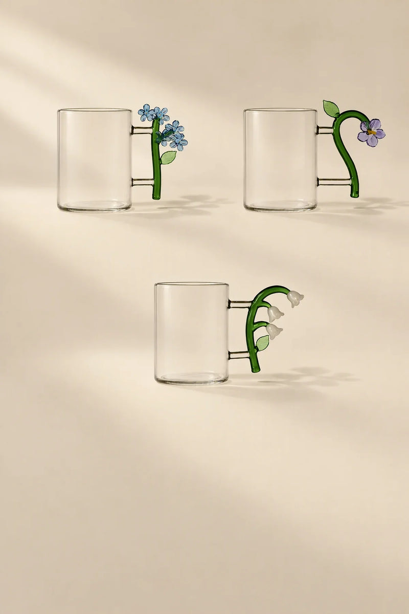 Glass Menagerie Clear Glass Cup