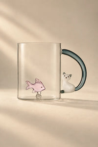 Glass Menagerie Clear Glass Cup