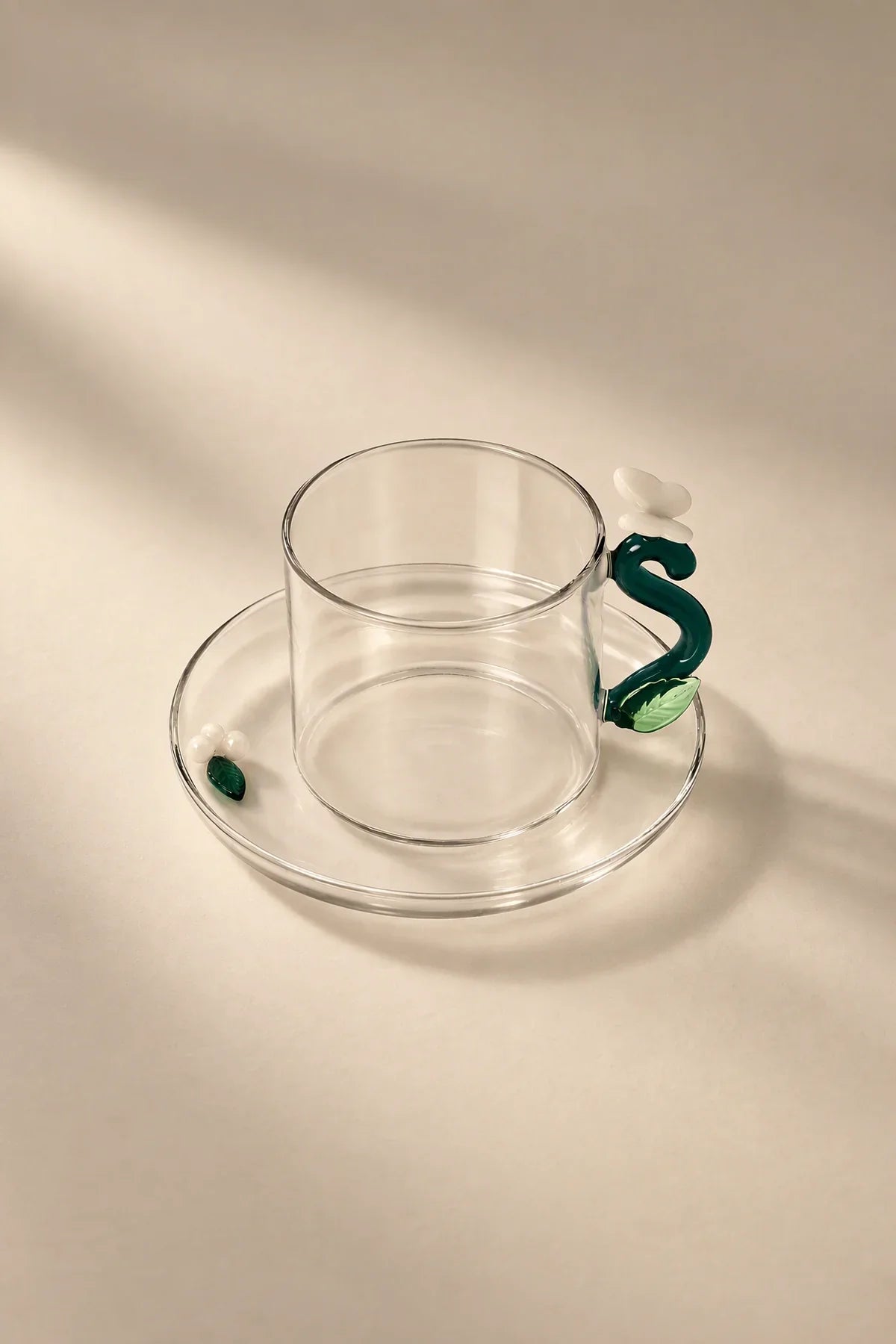 Storybook Nature Multi-Color Glass Coffee Cup