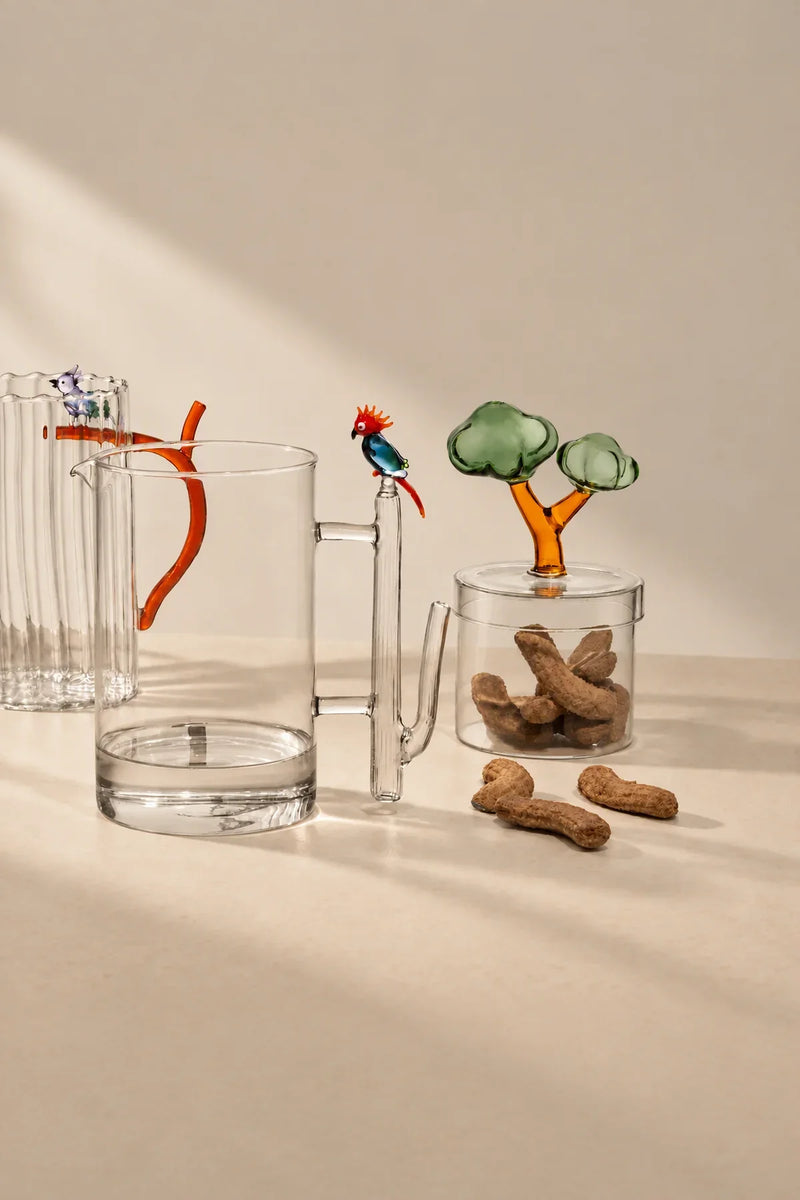 Glass Menagerie Multi-Color Borosilicate Glassware Collection