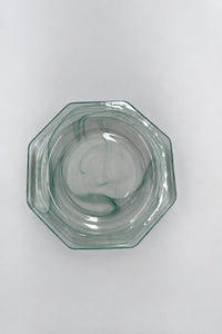 Still Current Teal Glass Serving Plate