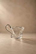 Fountain Crown Clear Glass Coffee Cup