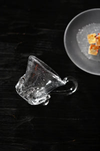 Fountain Crown Clear Glass Coffee Cup