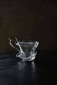 Fountain Crown Clear Glass Coffee Cup