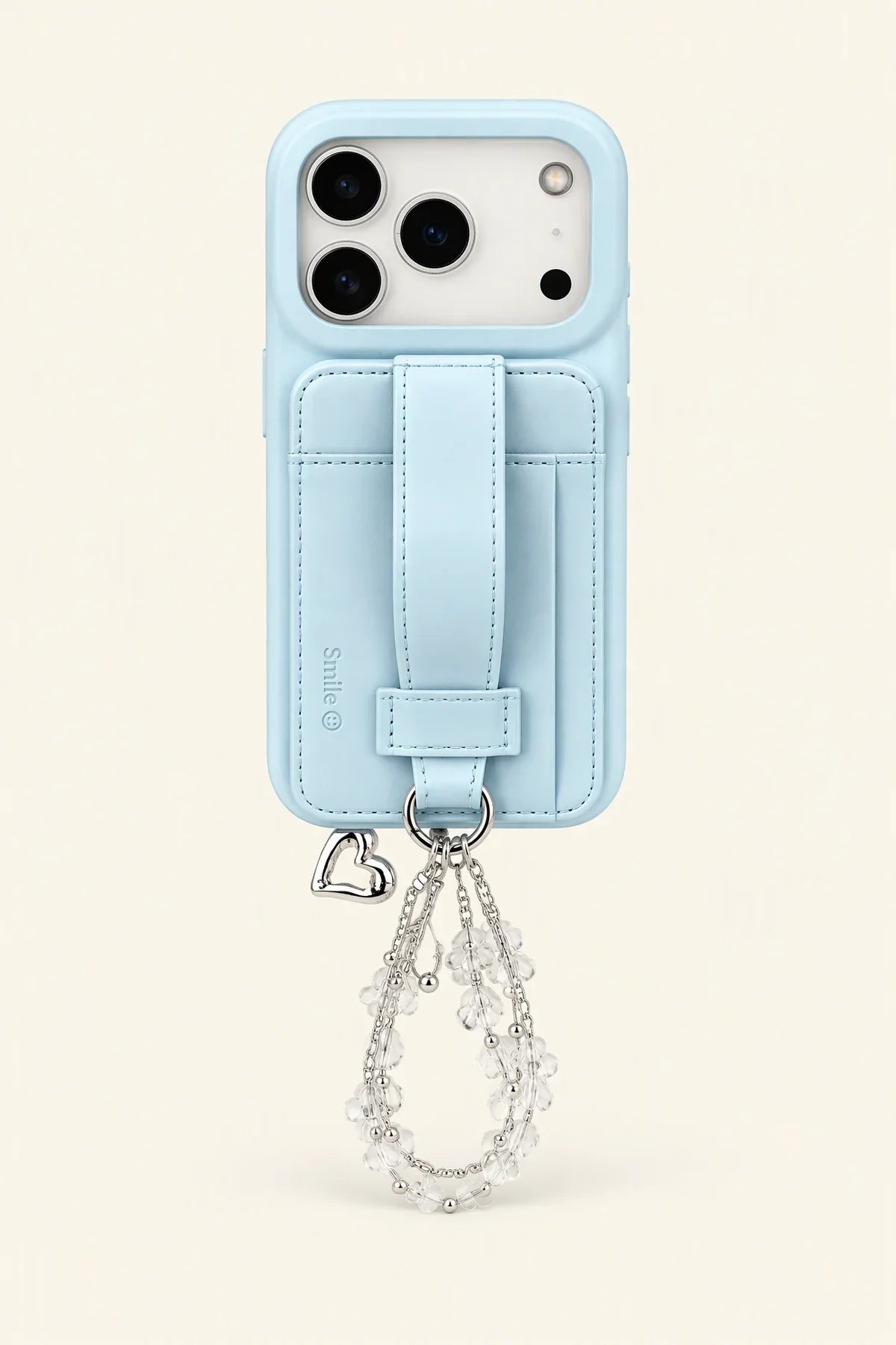 Handheld Muse Blue Leather-Look Phone Case