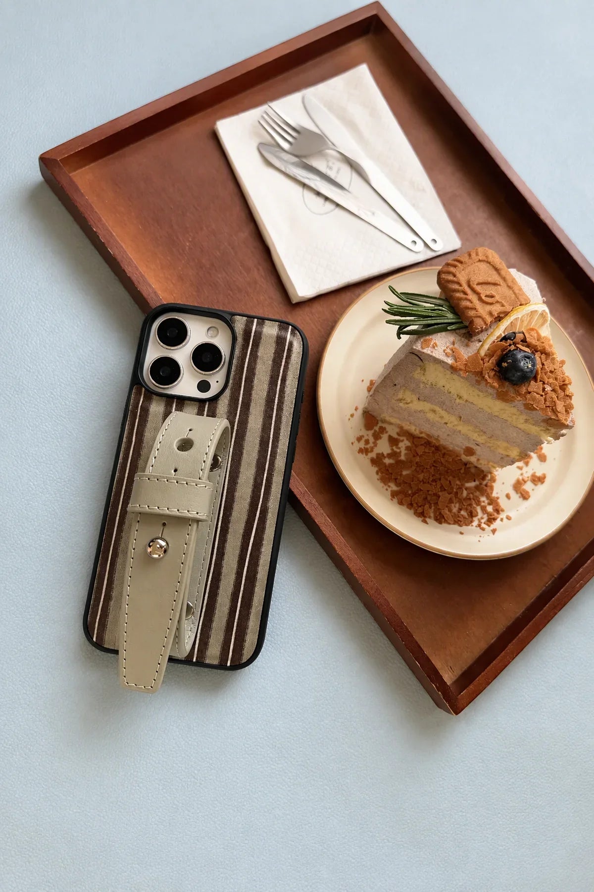Studio Picnic Forest Green Leather-Look Phone Case