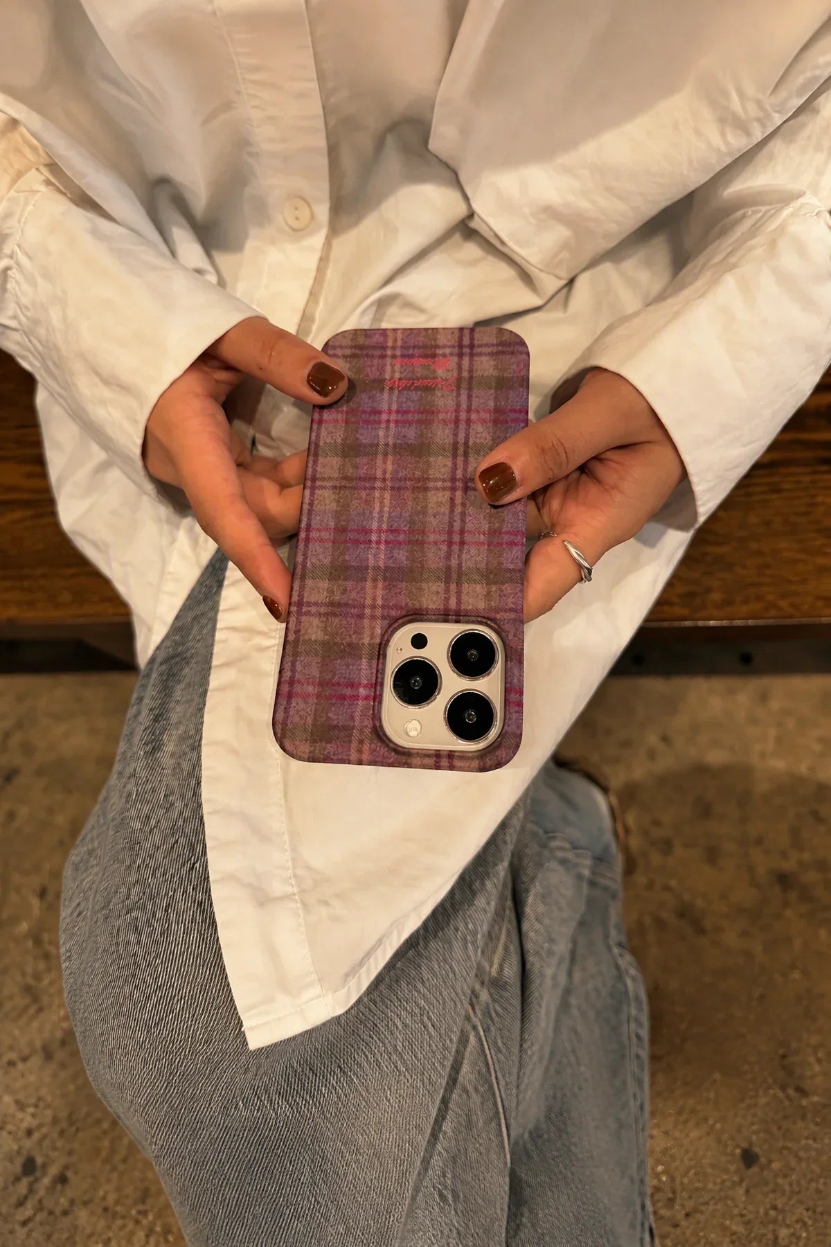 Friendship Museum Purple Plastic Phone Case
