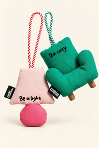 Domestic Bliss Multi-Color Cotton Bag Charm
