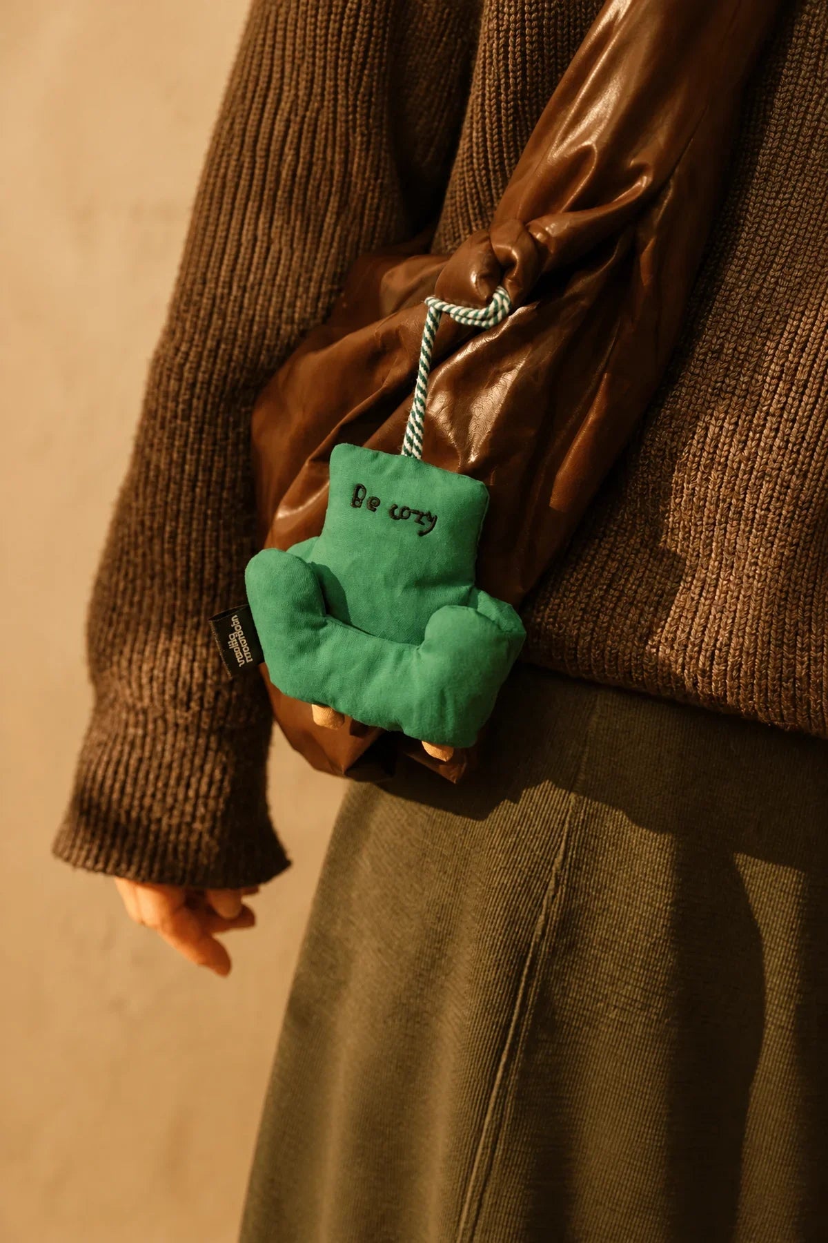 Domestic Bliss Multi-Color Cotton Bag Charm