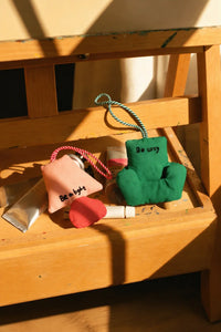 Domestic Bliss Multi-Color Cotton Bag Charm