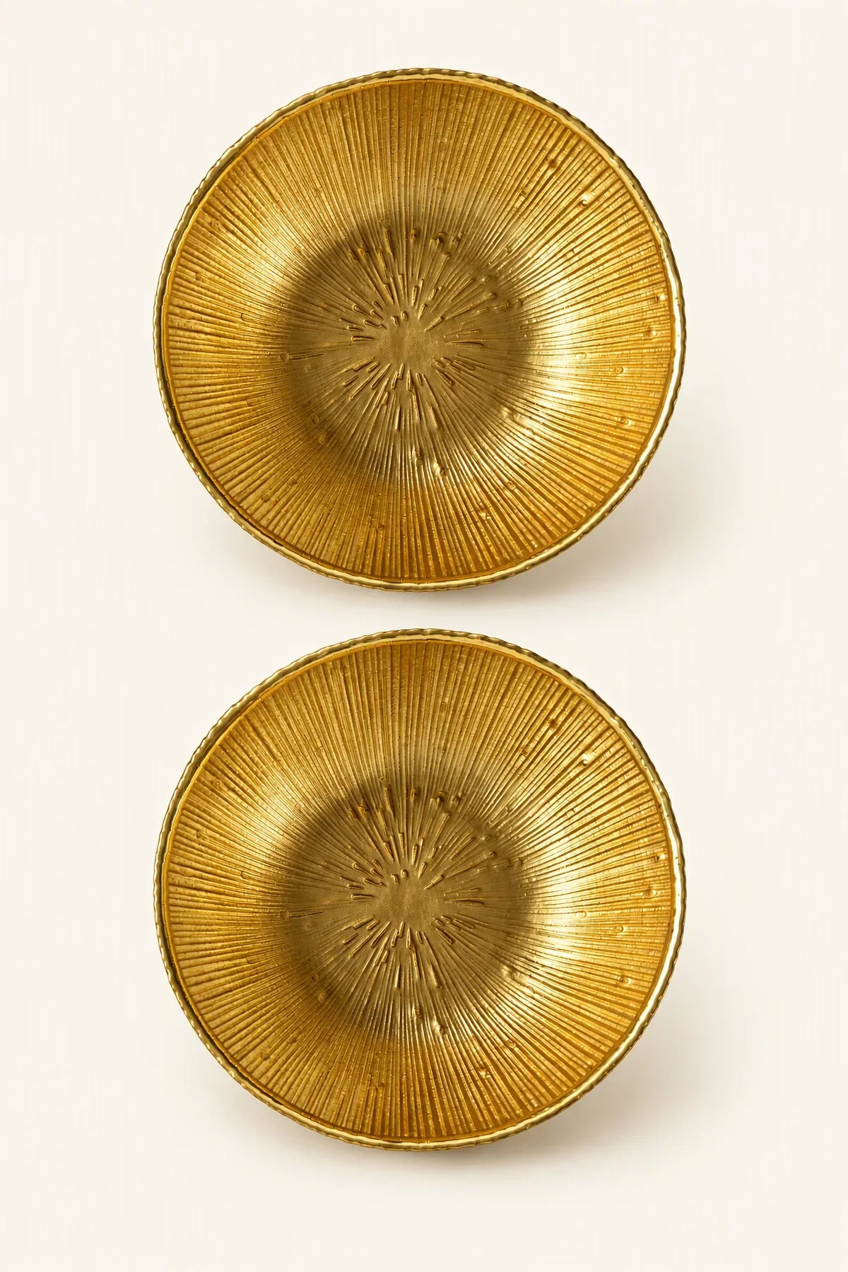 Solar Flare Gold Glass Dinnerware Set