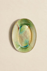 Tide Pool Green-Blue Ceramic Serving Platter
