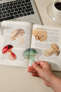 Foraged Finds Clear Plastic Bookmark