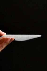 Moonlit Frosted Clear Glass Dessert Plate