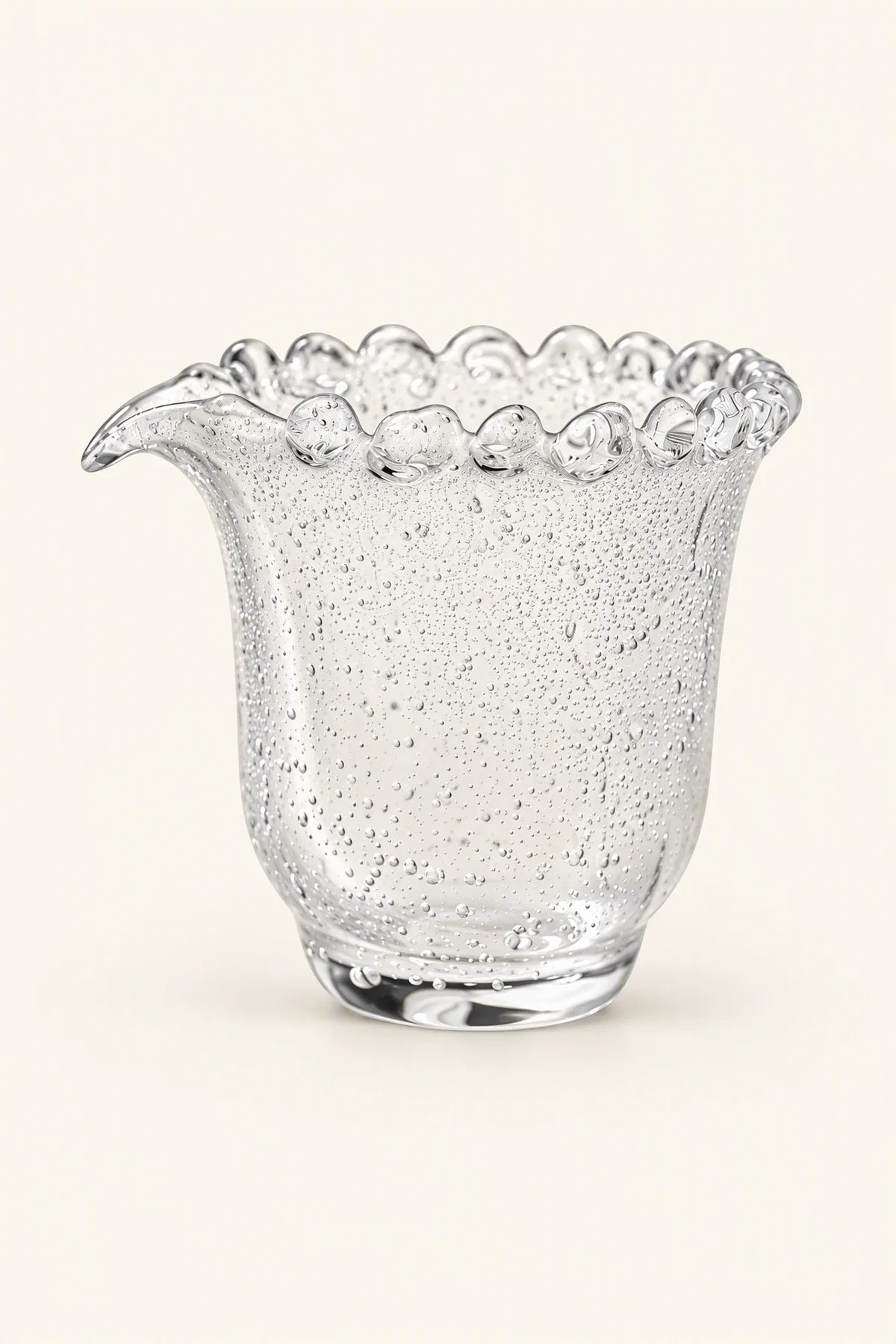 Dew Crown Frosted Glass Fair Cup