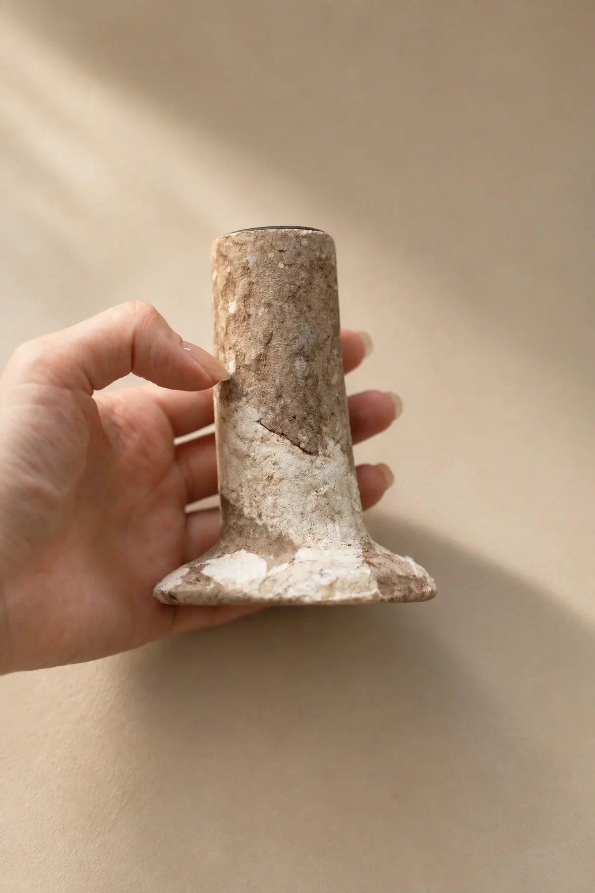 Artifact Hour Earthy Ceramic Candle Holder