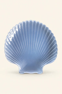 Tide Pool Opalescent White Glass Serving Dish