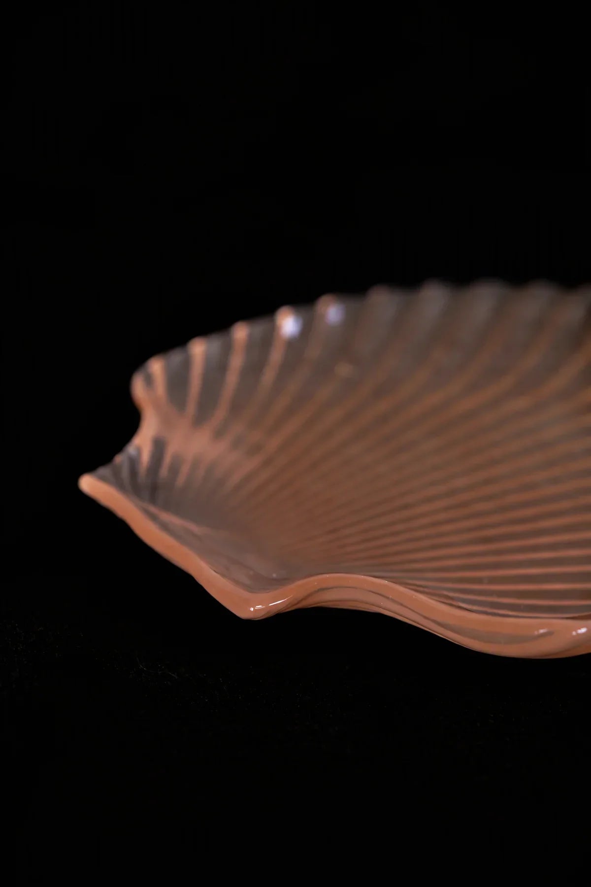 Tide Pool Opalescent White Glass Serving Dish