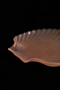 Tide Pool Opalescent White Glass Serving Dish