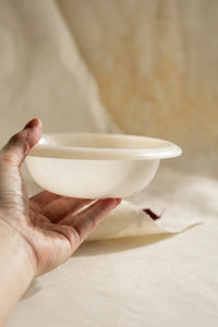 Moonlit Table Milky White Glass Dinnerware Set