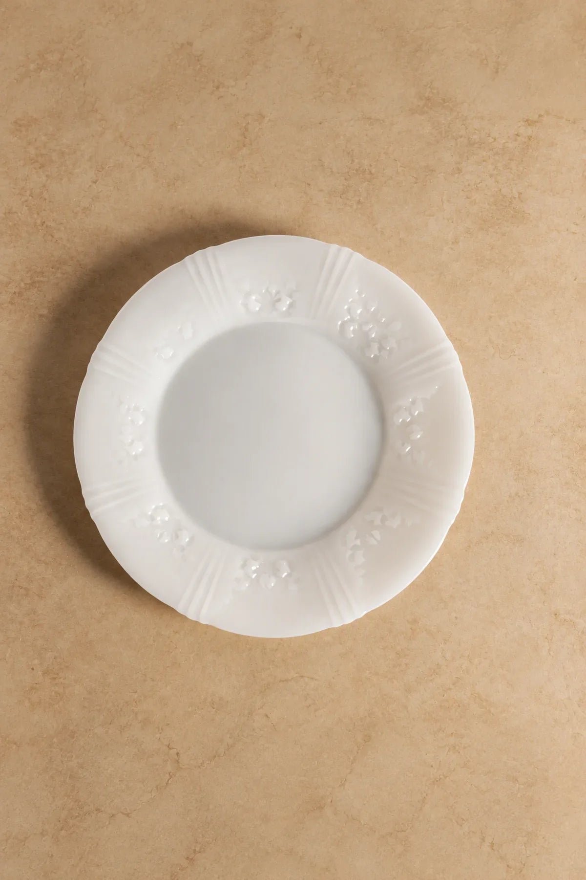 Moonlit Table Milky White Glass Dinnerware Set