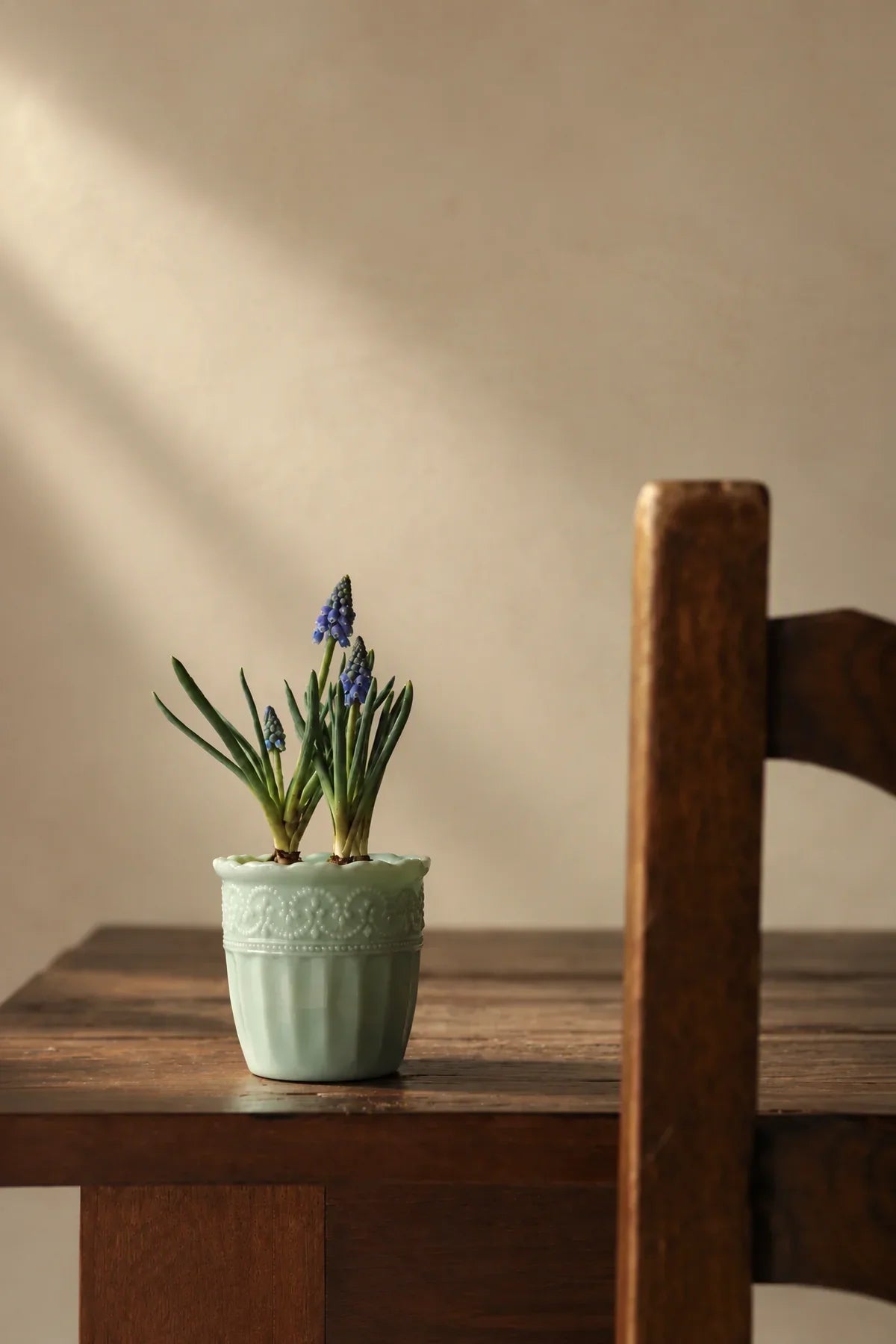 Garden Border Mint Glass Cup