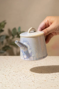 Moonlit Bloom Periwinkle Ceramic Tea Set