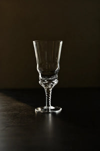 Moonlit Geometry Clear Glass Drinkware Set