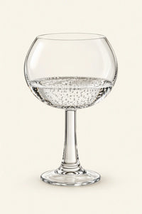 Moonlit Geometry Clear Glass Drinkware Set