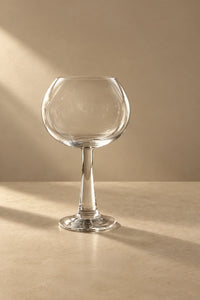 Moonlit Geometry Clear Glass Drinkware Set