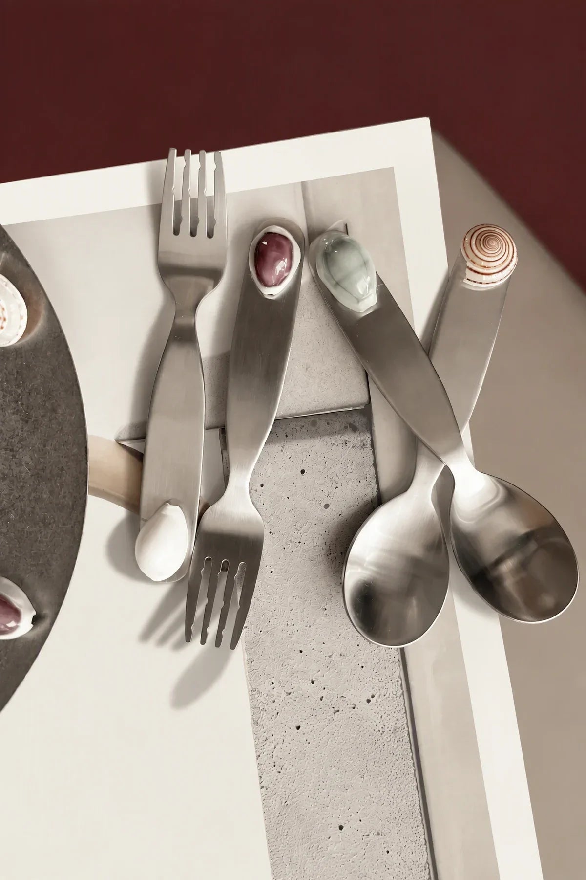 Beachcomber Matte Stainless Steel Cutlery