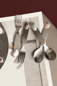 Beachcomber Matte Stainless Steel Cutlery