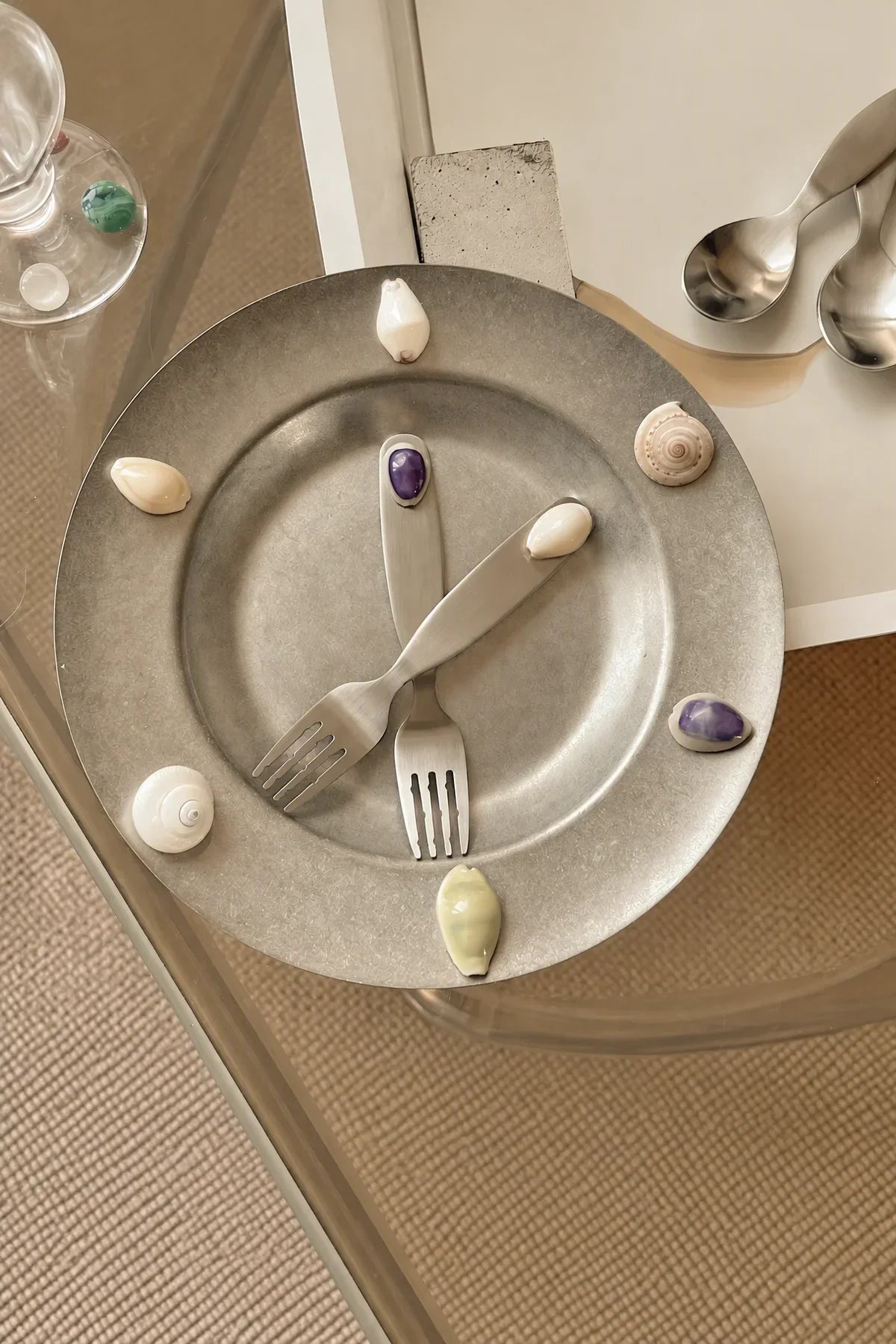 Beachcomber Matte Stainless Steel Cutlery