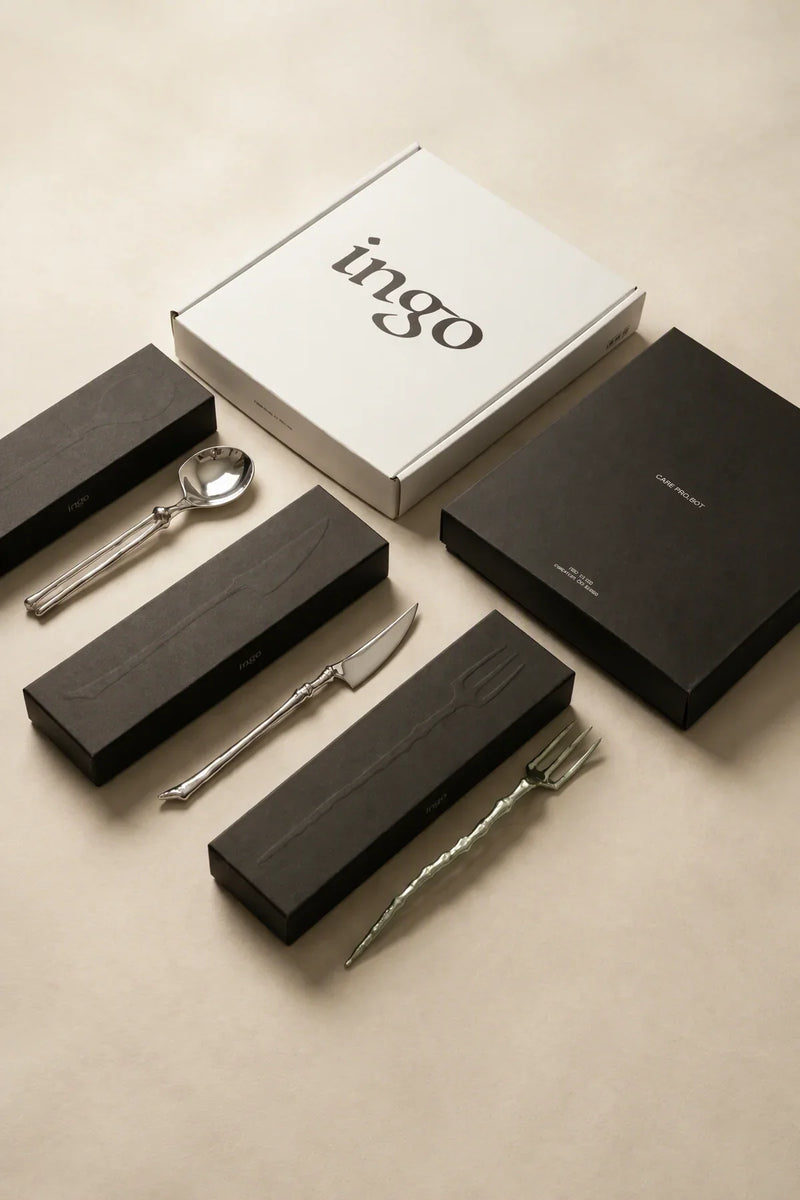 Anatomical Study Silver Stainless Steel Cutlery
