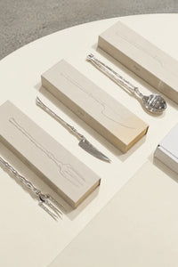 Anatomical Study Silver Stainless Steel Cutlery