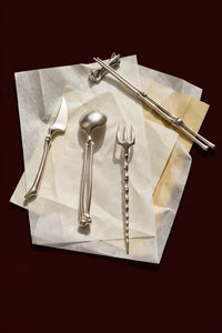 Anatomical Study Silver Stainless Steel Cutlery