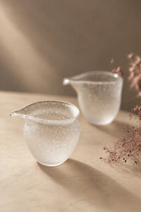 Cloud Pour Frosted Glass Tea Pitcher