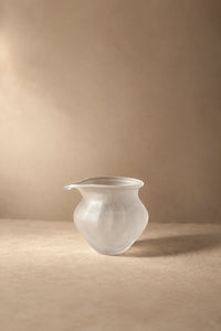Cloud Pour Frosted Glass Tea Pitcher