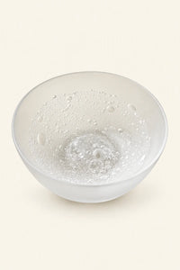 Snowmelt Frosted Clear Glass Tea Set
